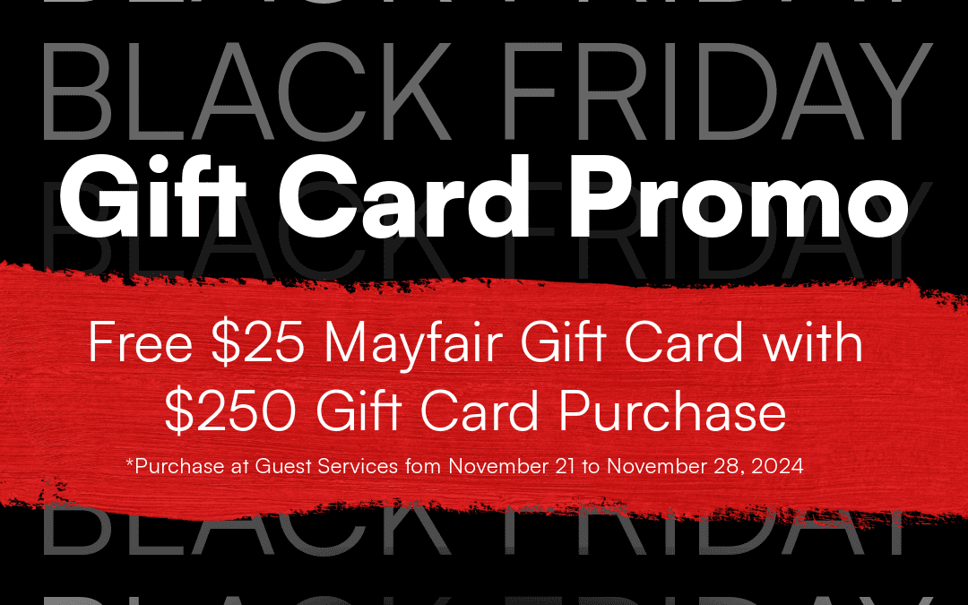 Black Friday Gift Card Promo