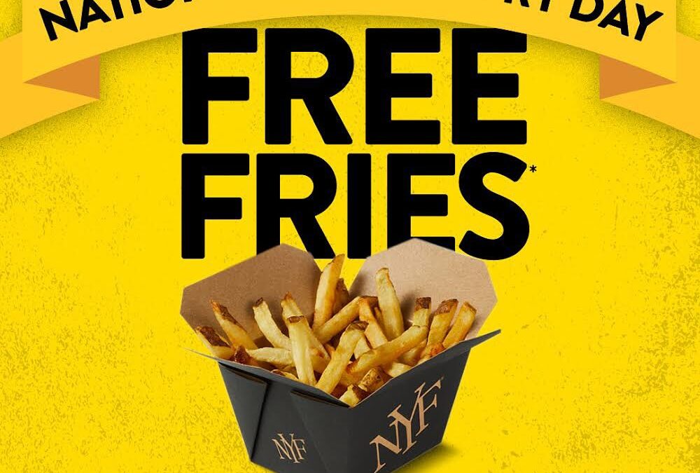 National French Fry Day on July 11th!